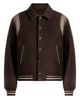 Manière De Voir Manière De Voir Nico Contrast Wool Varsity Jacket - 2