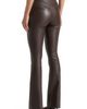 Manière De Voir Manière De Voir Ninon Leather Fit And Flare Leggings With Chain - 2