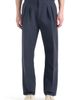 Manière De Voir Manière De Voir Nolan Twin Pleat Chino Trousers with Stitch Detail - 1