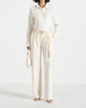 Manière De Voir Manière De Voir Pascale Wide Leg Trousers With Double Belt - 2