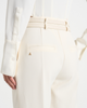 Manière De Voir Manière De Voir Pascale Wide Leg Trousers With Double Belt - 5