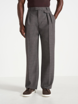 Manière De Voir Manière De Voir Pierre Pleated Tailored Trousers