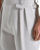 Manière De Voir Manière De Voir Pierre Relaxed Fit Textured Pleated Tailored Trousers - 3