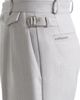 Manière De Voir Manière De Voir Pierre Relaxed Fit Textured Pleated Tailored Trousers - 5