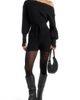Manière De Voir Manière De Voir Raya Off Shoulder Knitted Playsuit With Belt - 2