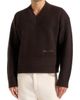 Manière De Voir Manière De Voir Remi V-Neck Signature Knit Jumper - 1