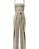 Manière De Voir Manière De Voir Sabine Tailored Pleat Jumpsuit with Belt - 2