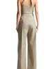 Manière De Voir Manière De Voir Sabine Tailored Pleat Jumpsuit with Belt - 4