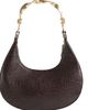Manière De Voir Manière De Voir Sadie Sculpted Leather Crescent Bag - 3