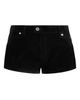 Manière De Voir Manière De Voir Samia Velvet Patent Mini Shorts - 2