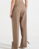 Manière De Voir Manière De Voir Suzanne Wide Leg Trousers With Belt And Tie Ankle Detail - 5
