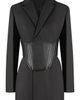 Manière De Voir Manière De Voir Tailored Blazer Dress with Reversible Corset - 4