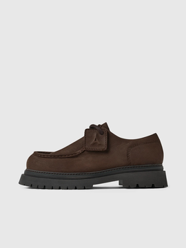 Manière De Voir Manière De Voir The Atelier Nubuck Suede Lace-Up Shoe