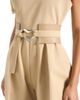 Manière De Voir Manière De Voir Valerie Tailored Off Shoulder Jumpsuit With Belt - 4