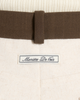 Manière De Voir Manière De Voir Verity Contrast Waist Linen Mini Shorts - 5