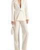 Manière De Voir Manière De Voir Yuna Plunge Tailored Blazer With Belt - 4