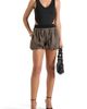 Manière De Voir Manière De Voir Zoe Houndstooth Balloon Shorts - 4