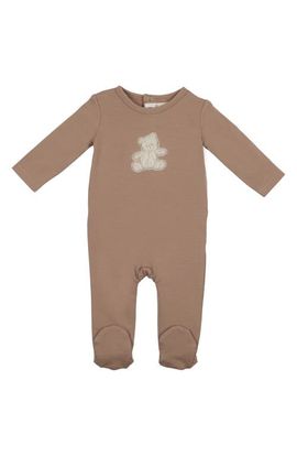 Manière Manière Bear Appliqué Footie