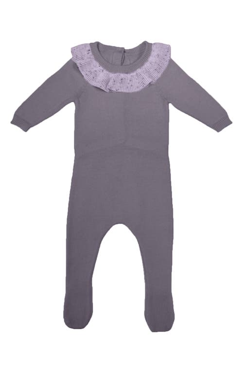 Manière Manière Flecked Collar Footie