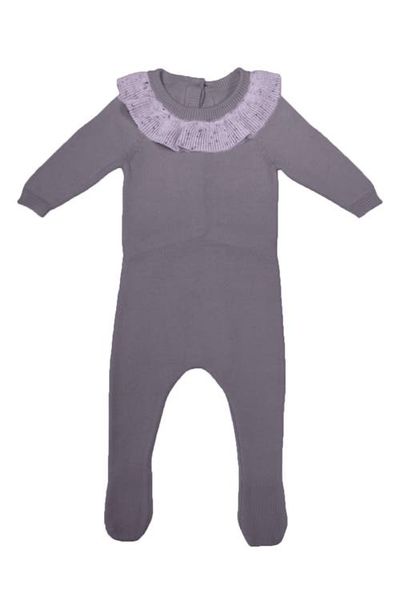 Manière Manière Flecked Collar Footie