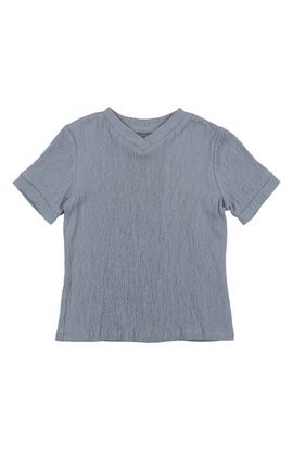 Manière Manière Kids' Cotton Blend Gauze T-Shirt