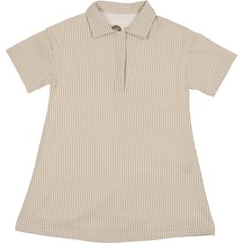 Manière Manière Kids' Cotton Blend Seersucker Shirtdress