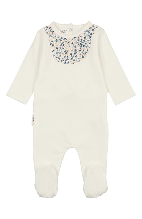 Manière Manière Pleated Bib Footie