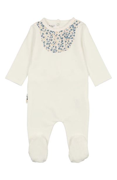 Manière Manière Pleated Bib Footie