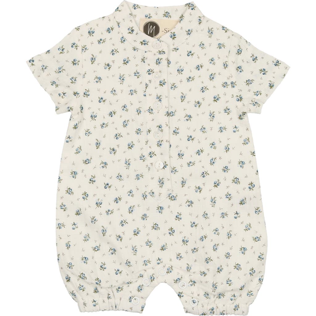 Manière Manière Rosebud Print Cotton Romper