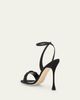 Manolo Blahnik 105mm Raosnu Crochet Flower Ankle-Strap Sandals - 4