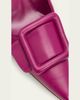 Manolo Blahnik 50mm Maysale Leather Buckle Pumps - 3