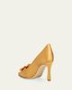 Manolo Blahnik 60mm Fortan Satin Pumps - 2