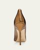 Manolo Blahnik 90mm BB Metallic Leather Pumps - 3
