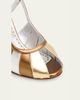 Manolo Blahnik 90mm Coludadhi Metallic Leather Sandals - 3