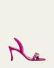 Manolo Blahnik 90mm Sumbasa Slingback Sandals - 1