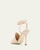Manolo Blahnik 90mm Triananu Suede Ankle-Strap Sandals - 2