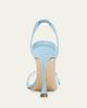 Manolo Blahnik 90mm Zutosan Satin Embellished Buckle Slingback Sandals - 5