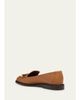 Manolo Blahnik Bucky Leather Loafers - 2