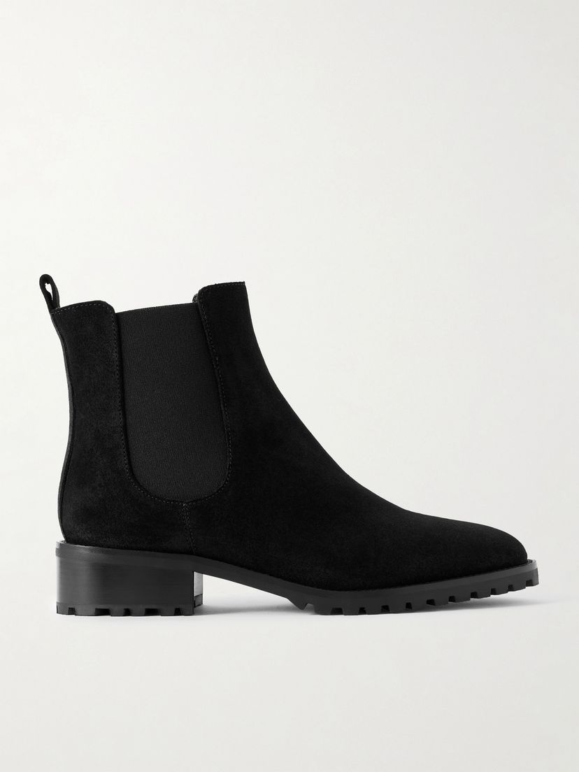 MANOLO BLAHNIK Chelata 30 suede Chelsea boots