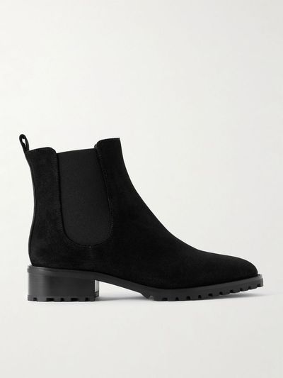 MANOLO BLAHNIK Chelata 30 suede Chelsea boots