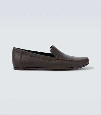 Manolo Blahnik Manolo Blahnik Alder leather loafers