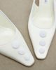 Manolo Blahnik Manolo Blahnik Alexa satin slingback pumps - 6