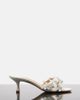 Manolo Blahnik Manolo Blahnik Anistarona floral-appliquÃ© leather mules - 5