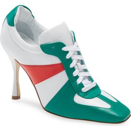 Manolo Blahnik Manolo Blahnik Bandiera Lace-Up Pump