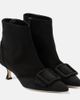 Manolo Blahnik Manolo Blahnik Baylow suede ankle boots - 1