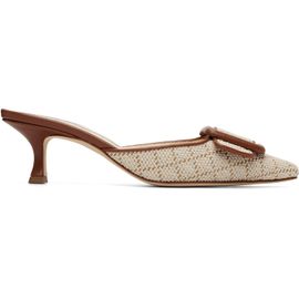 Manolo Blahnik Manolo Blahnik Beige Maysalebi Heels
