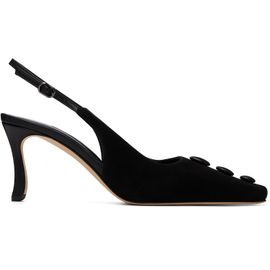 Manolo Blahnik Manolo Blahnik Black Alexapla Heels
