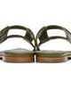 Manolo Blahnik Manolo Blahnik Brown Grellanuflat Nappa Leather Flat Sandals - 2