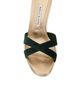 Manolo Blahnik Manolo Blahnik Callydramu 50 Kitten Heel Sandal - 4