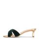 Manolo Blahnik Manolo Blahnik Callydramu 50 Kitten Heel Sandal - 5